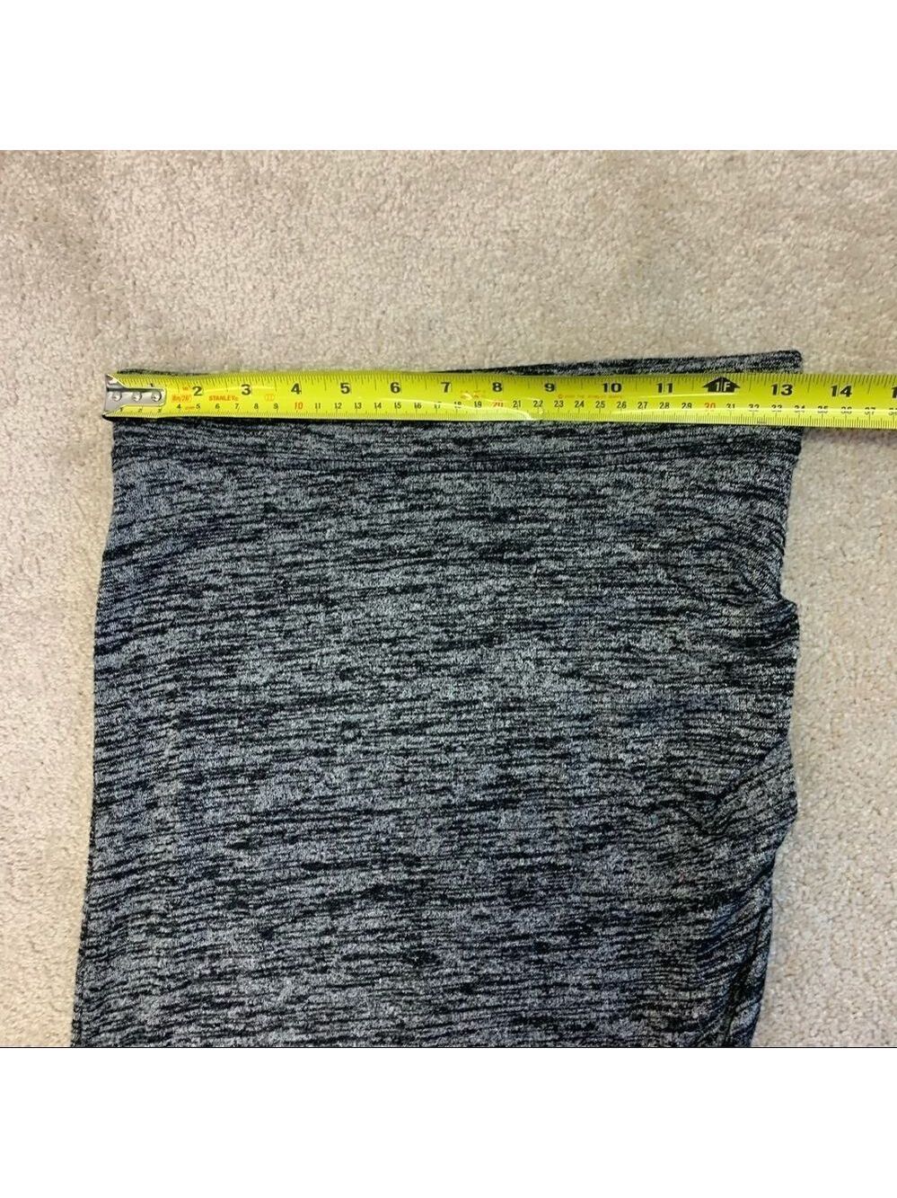 𝅺ARITZIA Wilfred gray ruched stretchy Tyra skirt size small - Picture 8 of 9